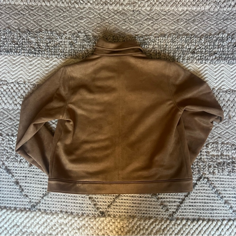 Steve Madden Faux Suede Tan Snap
Women's Jacket size Medium - Picture 2 of 5
